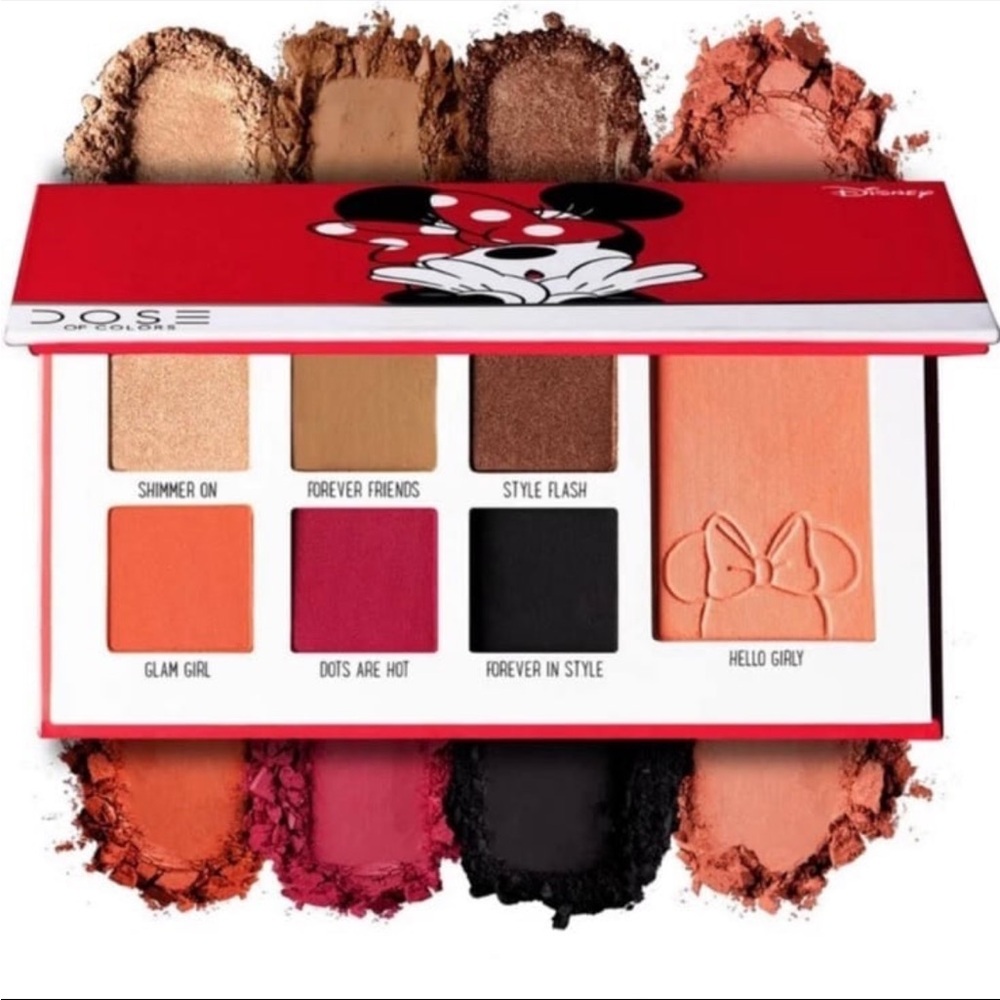 Dose of Colors X Disney Minnie Eyeshadow Palette LE